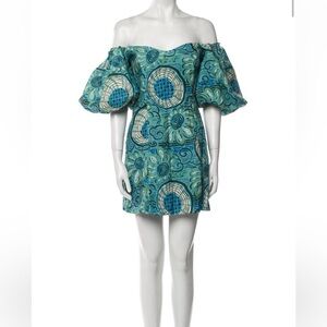 Rhode mini linen dress size 4